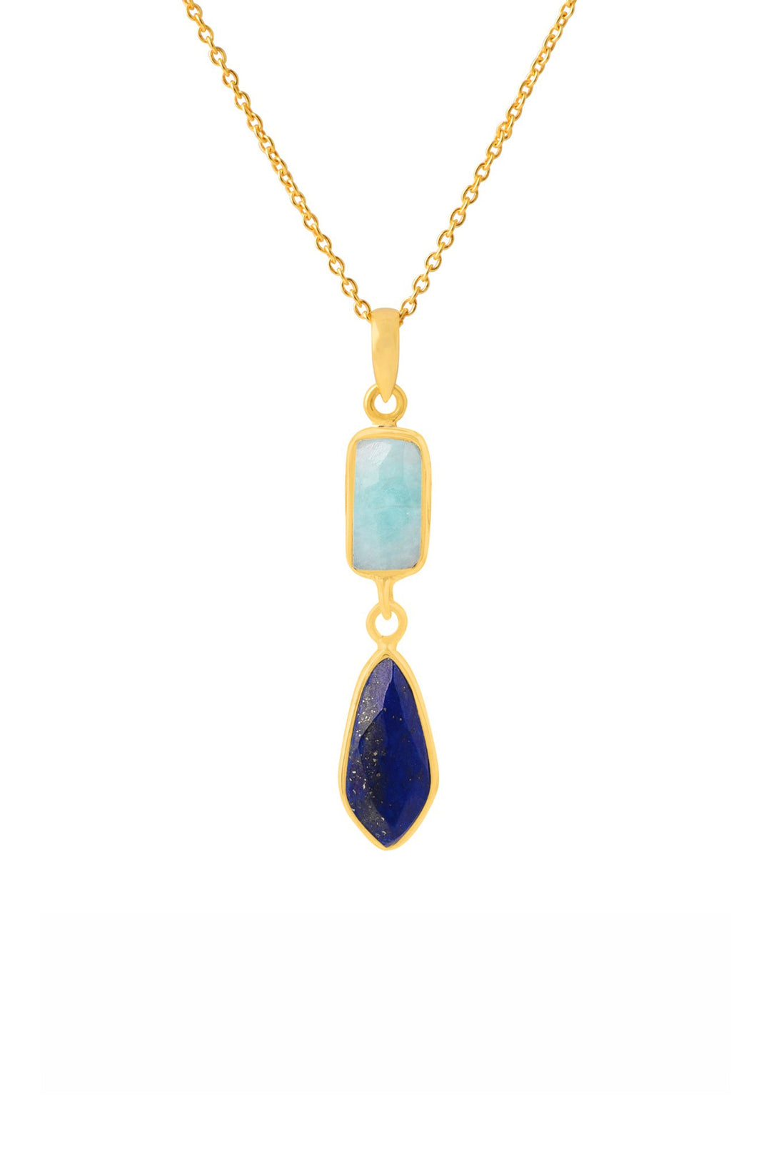 Husk Drop Necklace - Gold