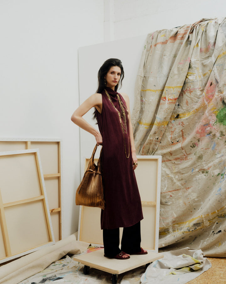 Anita Bilardi Picasso Plisse Bag