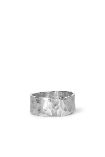 Alouette Design
 Hammered Ring - Silver