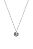 Alouette Design
 Beaten Necklace - Silver