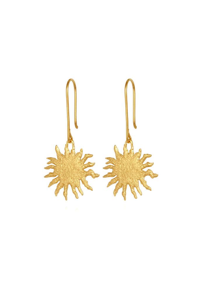 Temple Of The Sun Soleil Earring - Gold