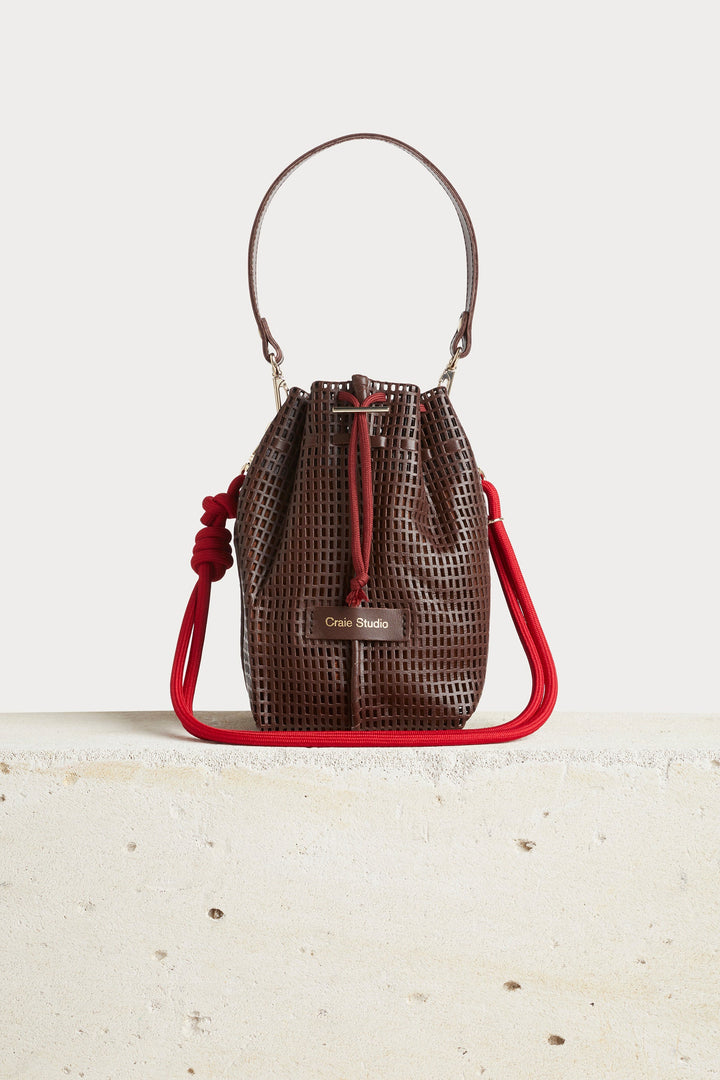 Craie Studios Bibi Pouch - Chocolate