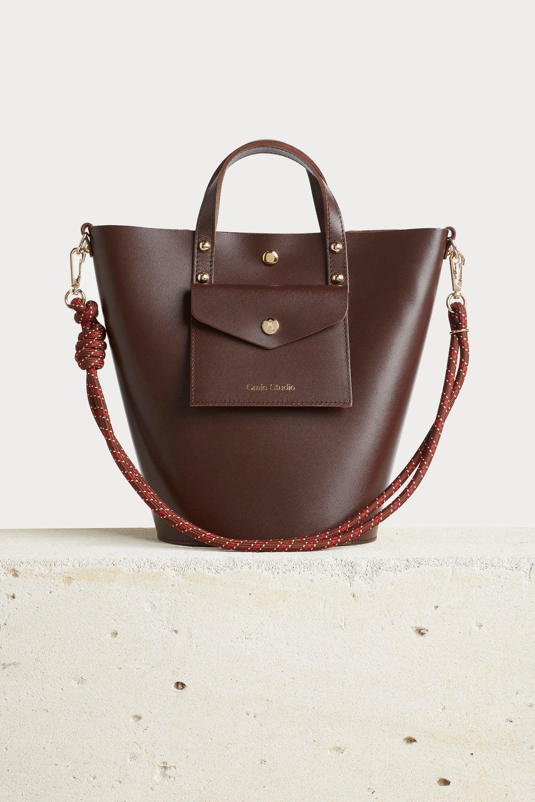 Craie Studios Notion Tote - Chocolate