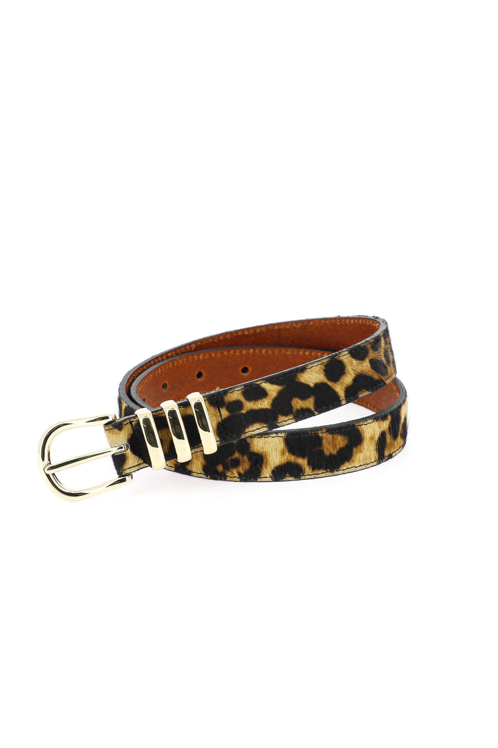 Herbert Frere Soeur La Iena Belt - Leopard Print