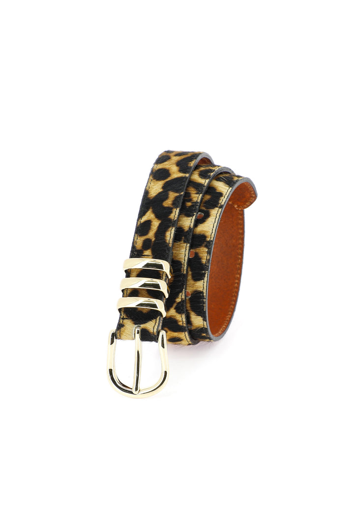 Herbert Frere Soeur La Iena Belt - Leopard Print