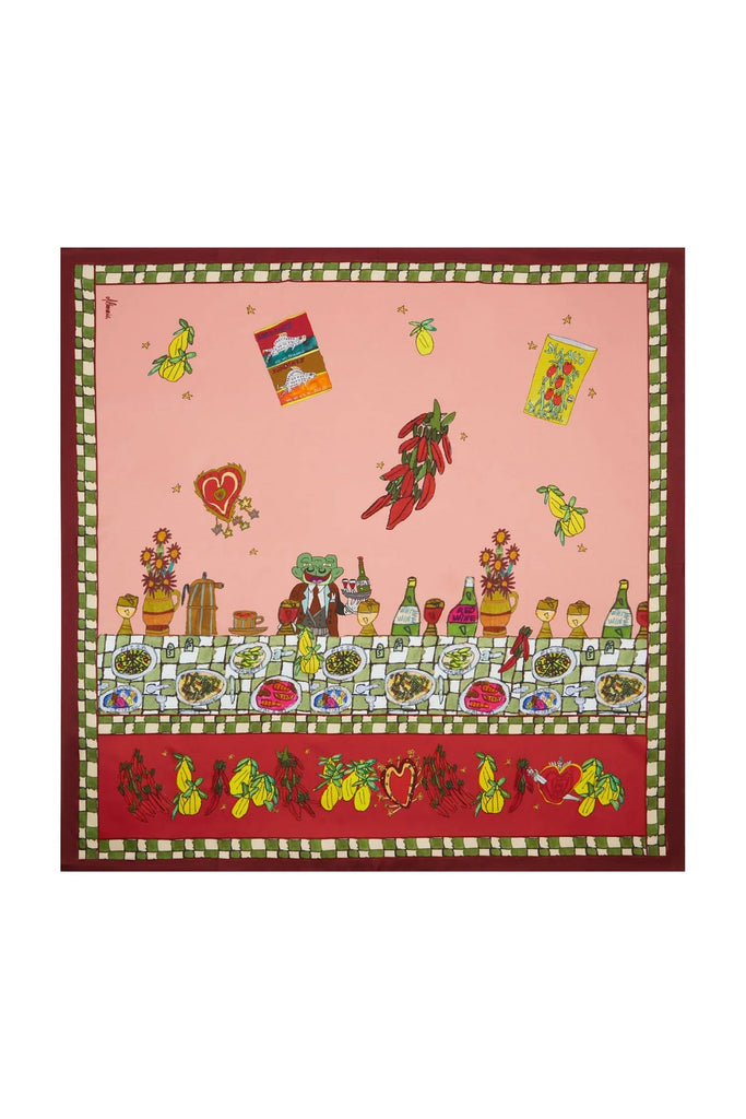 Alemais Contessa Scarf - Print