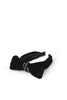 Sarah J Curtis Velvet Headband - Black