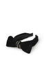 Sarah J Curtis Velvet Headband - Black