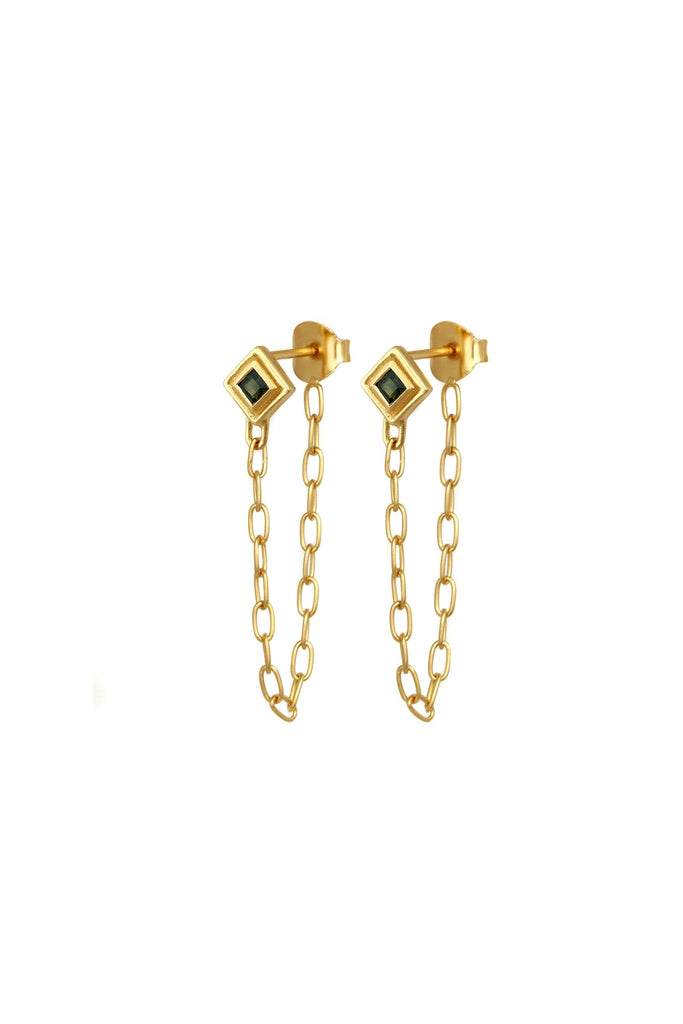 Temple Of The Sun Sala Earring - Gold