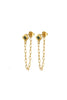 Temple Of The Sun Sala Earring - Gold