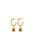 Temple Of The Sun Cilla Earring - Gold