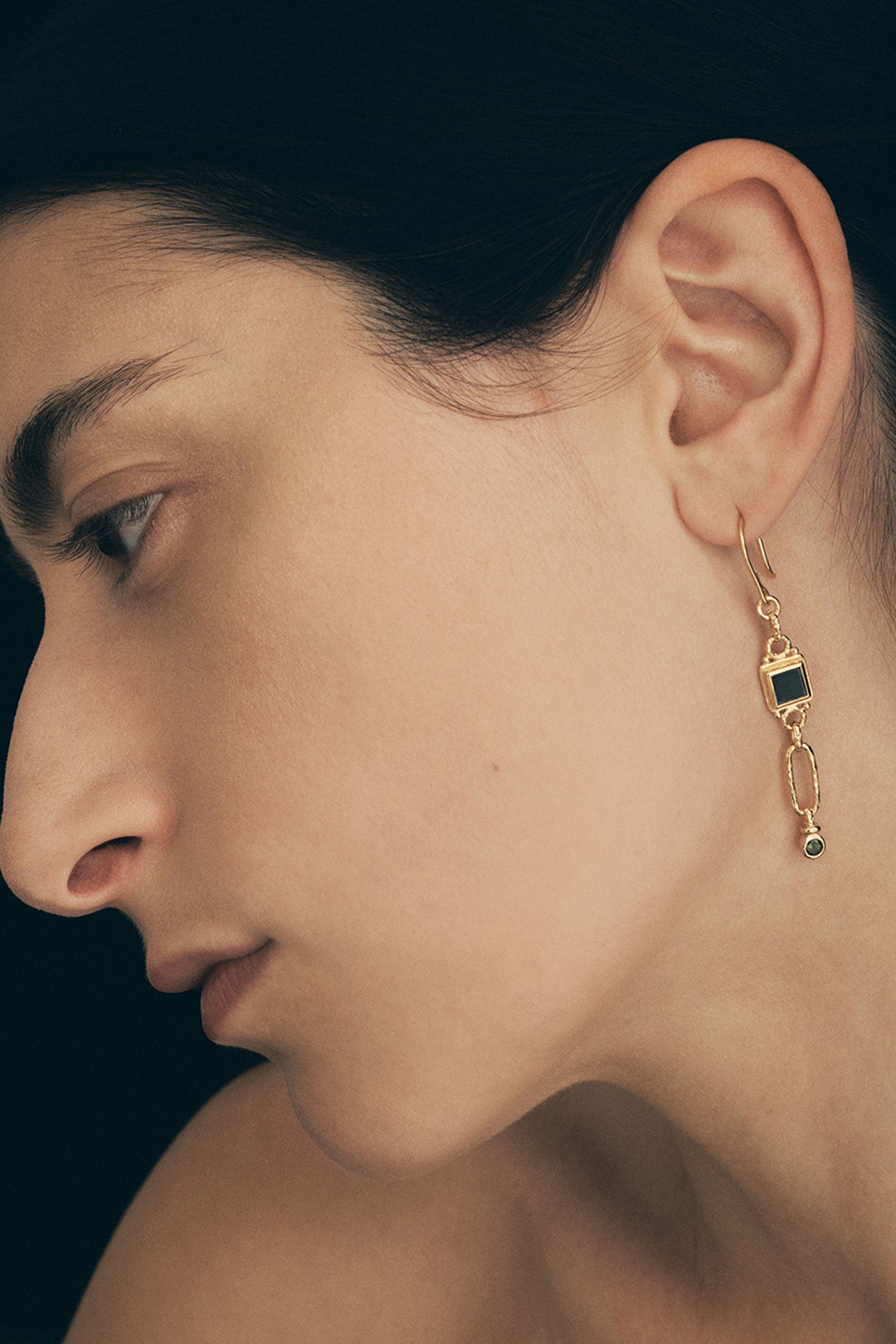 Temple Of The Sun Adara Earring - Gold