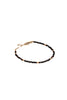 Alouette Design
 Seed Bracelet - Black & Silver