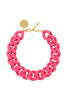 Vanessa Baroni CHAIN NECKLACE - Fuschia