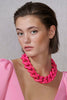 Vanessa Baroni CHAIN NECKLACE - Fuschia