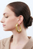 Vanessa Baroni TUBE EARRING - Gold