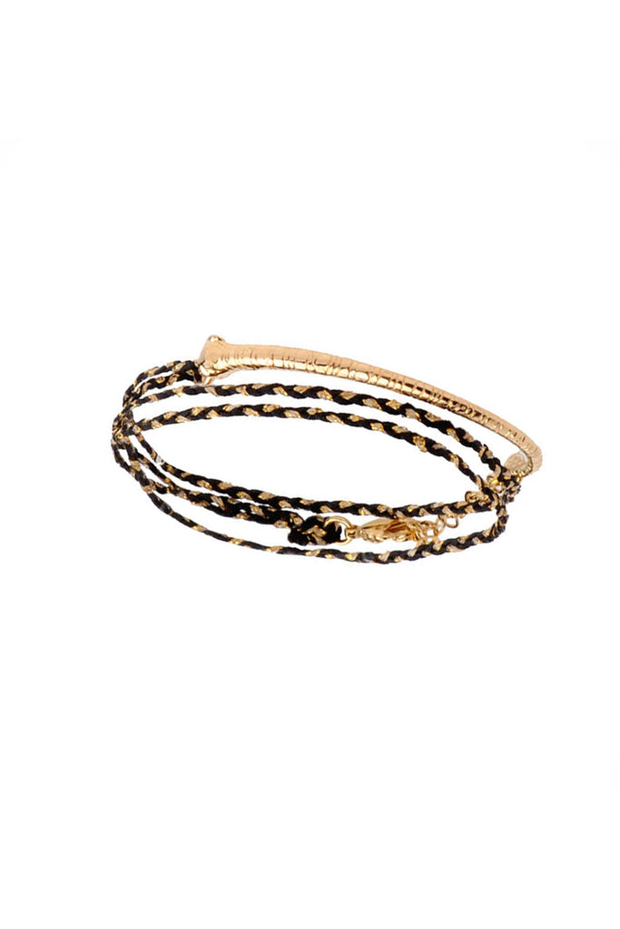 Louise Hendricks Krokos Bracelet - Black
