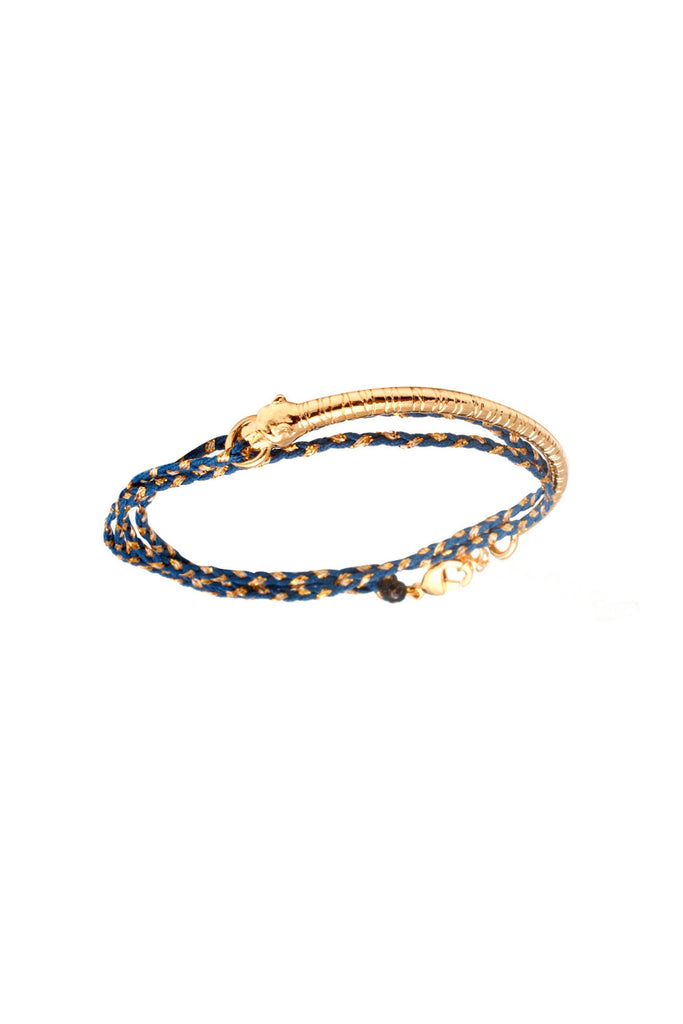 Louise Hendricks Krokos Bracelet - Blue