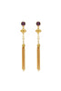 Ben Amun Fringe Earring - Gold