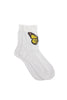 Maria La Rosa Butterfly Sock - White