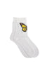 Maria La Rosa Butterfly Sock - White