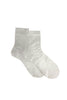 Maria La Rosa Ribbed Sock - Silver