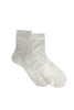 Maria La Rosa Ribbed Sock - Silver