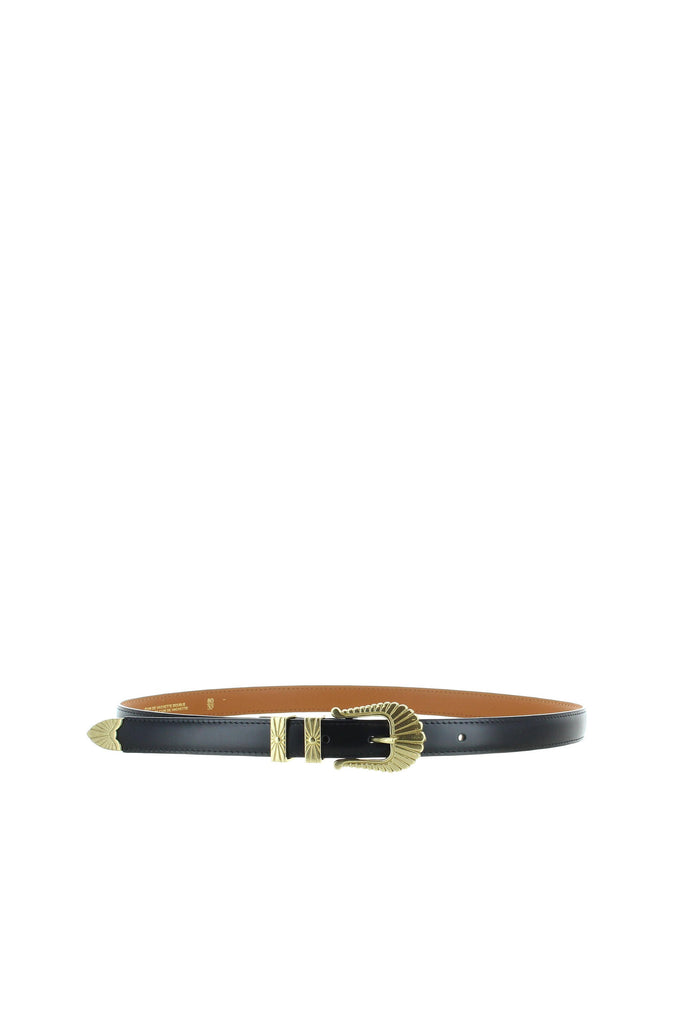 Maison Boinet Bordeaux Belt - Black