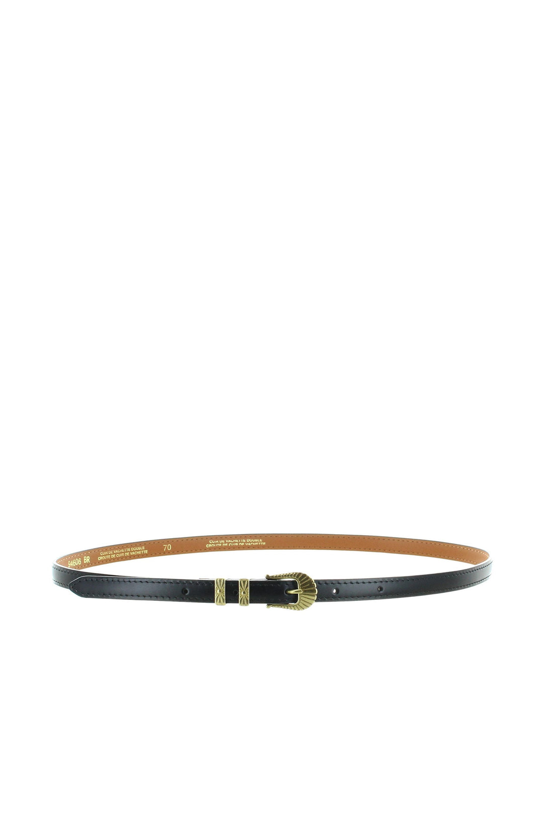 Maison Boinet Lyon Belt - Black