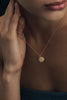 Temple Of The Sun Nebula Necklace - Gold