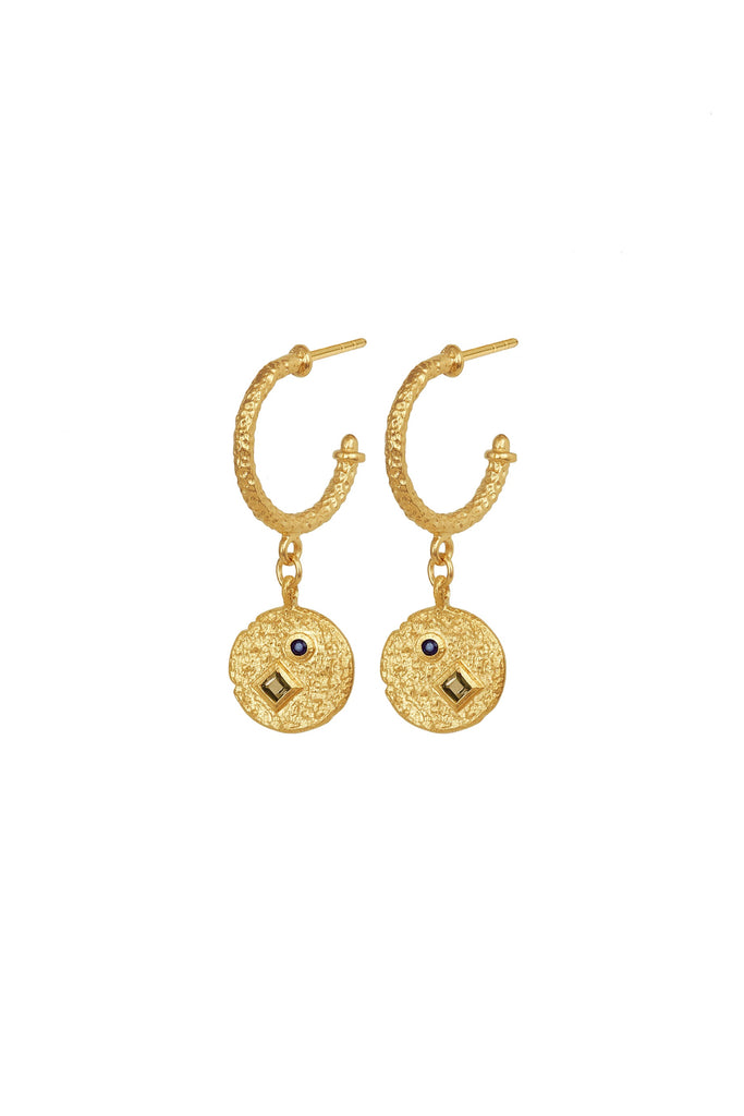 Temple Of The Sun Etna Earring - Gold