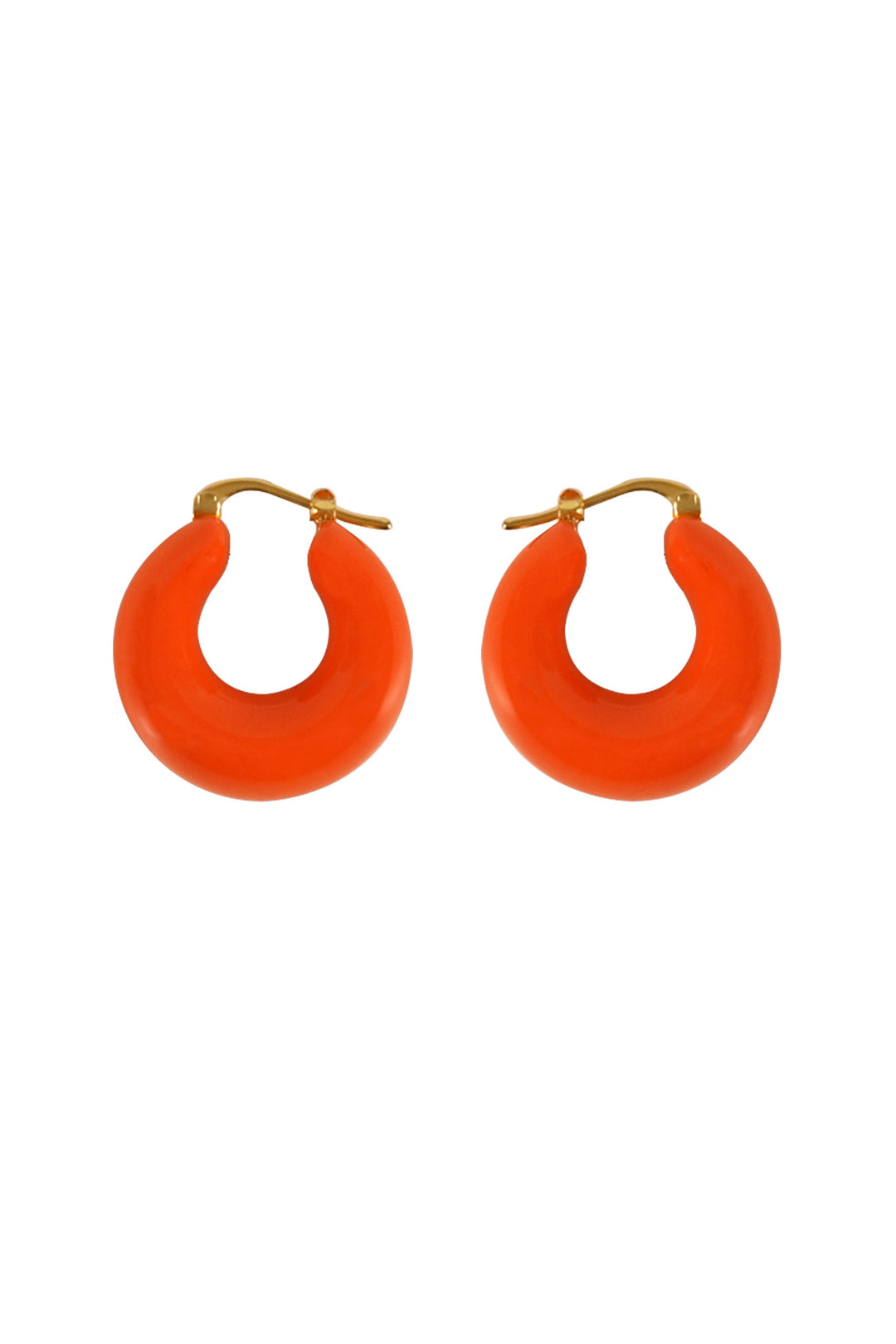 Vanessa Baroni Circlet Earring - Orange
