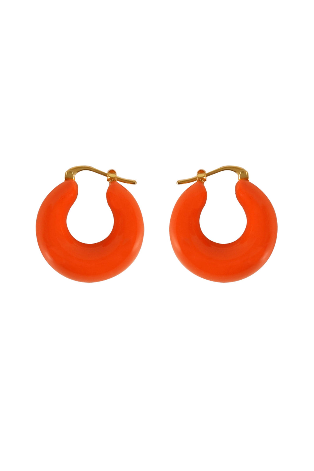 Vanessa Baroni Circlet Earring - Orange