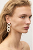 Vanessa Baroni Chain Earring - Pearl