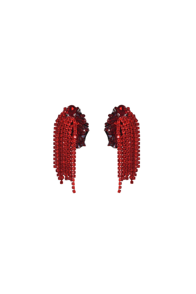 Madiso Rose Earring - Red