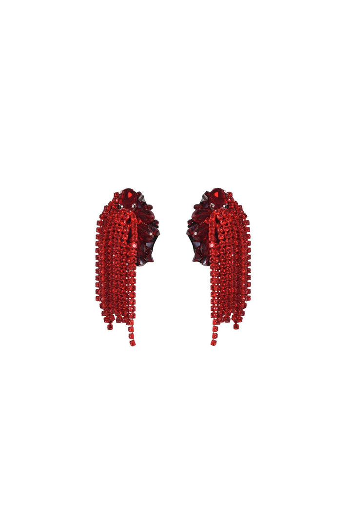 Madiso Rose Earring - Red