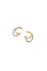 Reliquia Fletch Earring - Silver & Gold