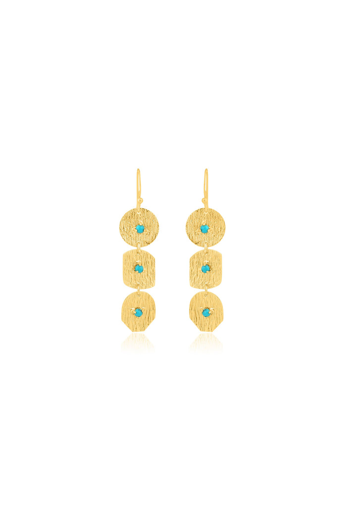 Husk Tela Earring - Gold