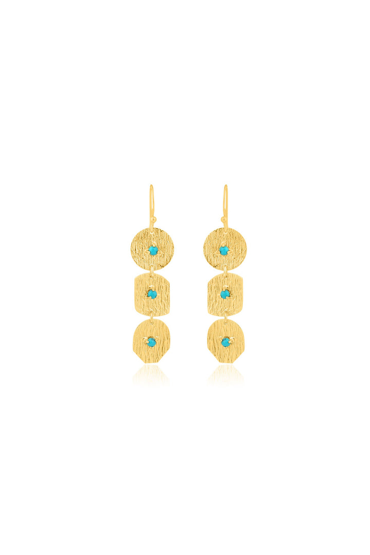 Husk Tela Earring - Gold