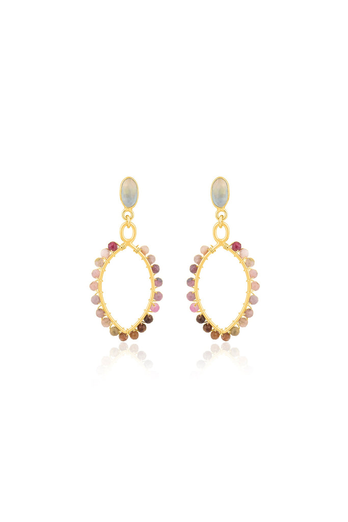 Husk Lea Earring - Multi Coloured