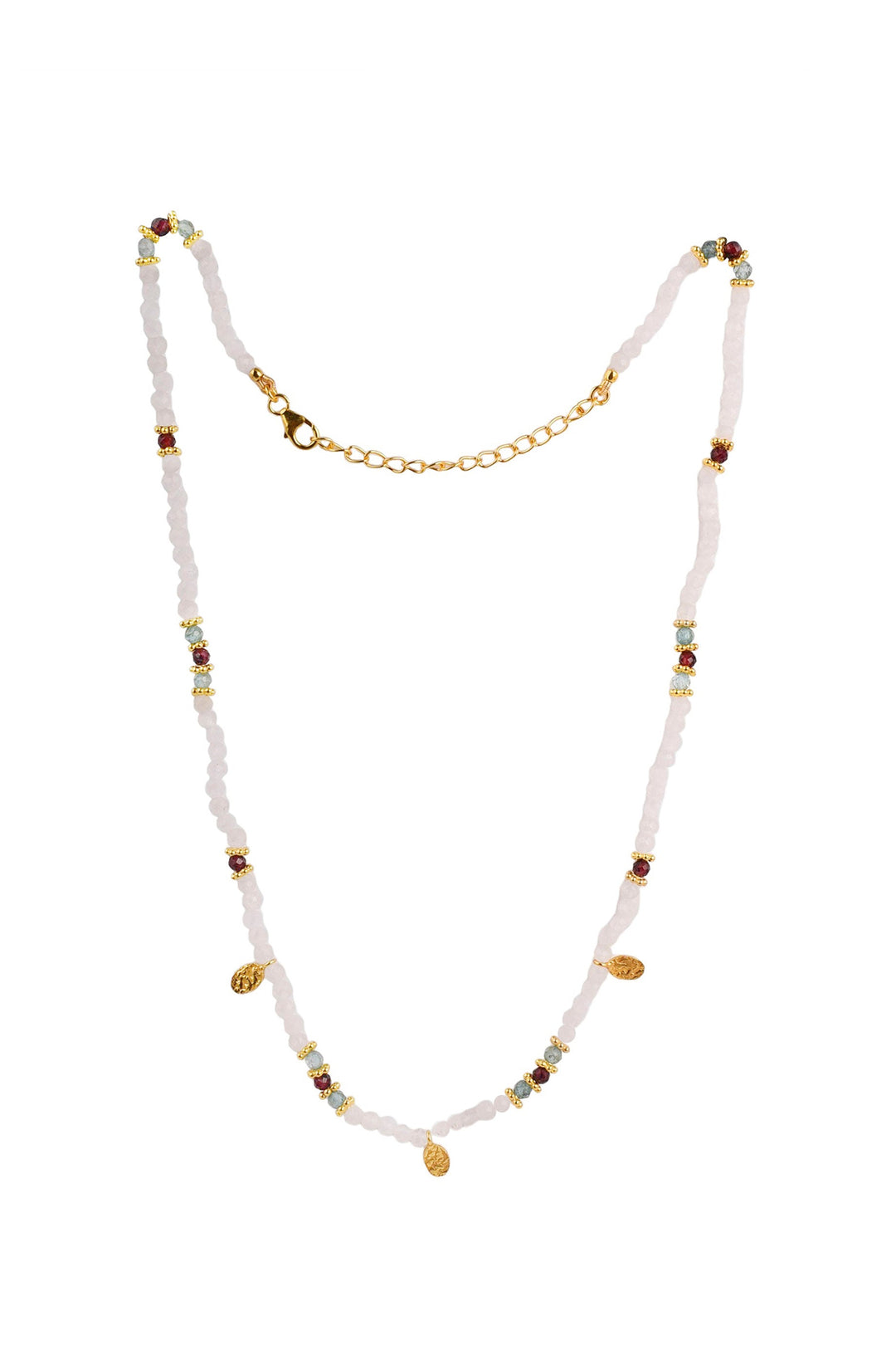 Husk Tela Necklace - White
