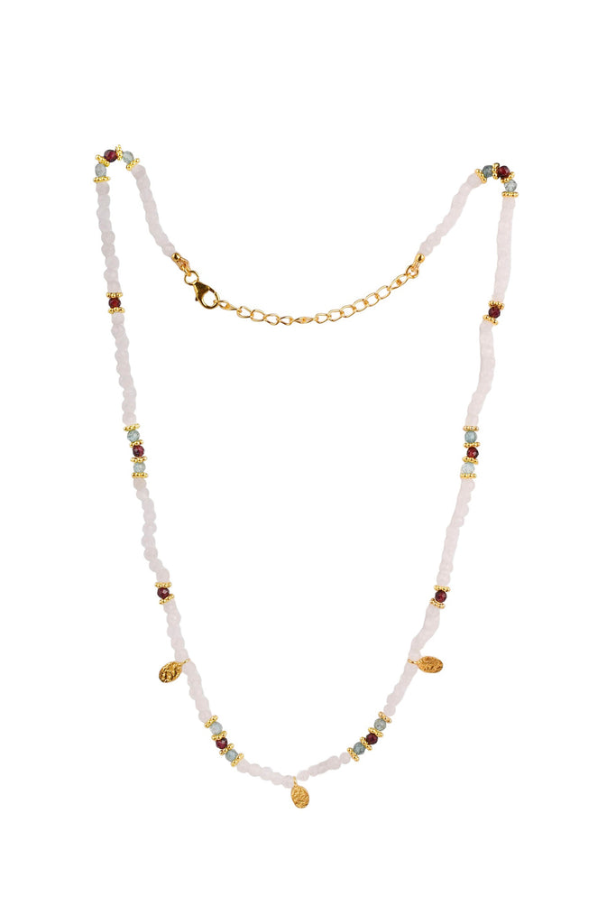 Husk Tela Necklace - White