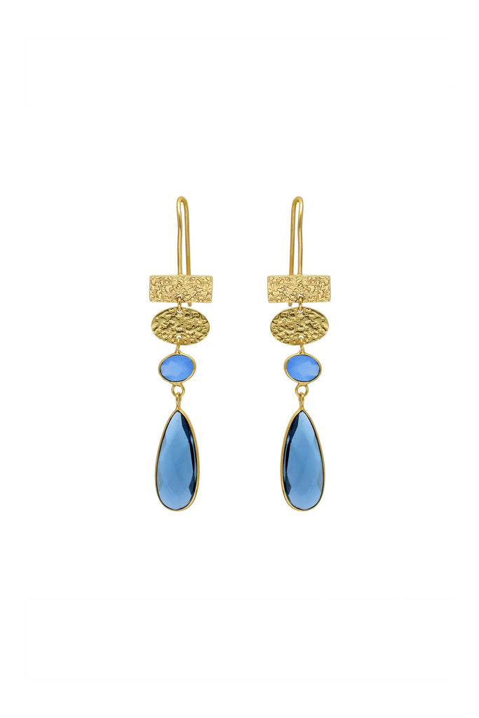 Husk Zate Earring - Gold