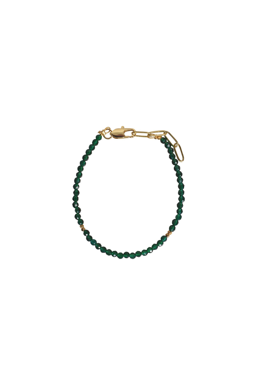 Alouette Design
 Seed Bracelet - Emerald