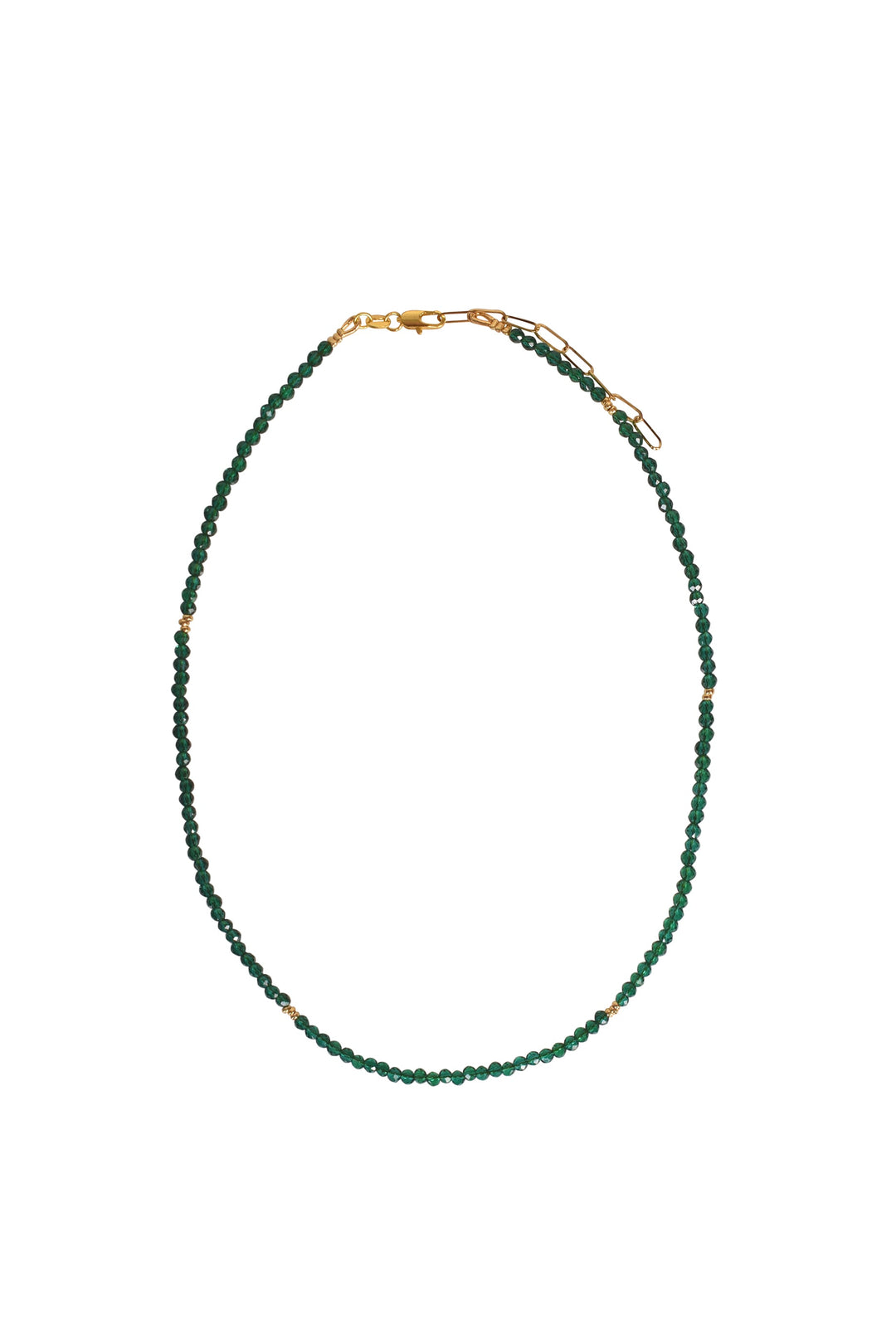 Alouette Design
 Seed Necklace - Emerald