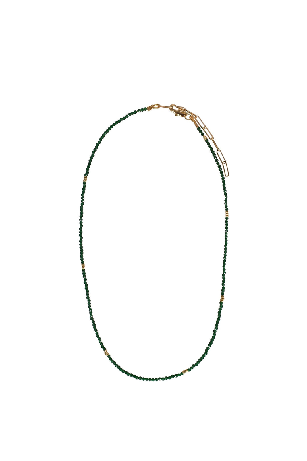 Alouette Design
 Tiny Necklace - Emerald