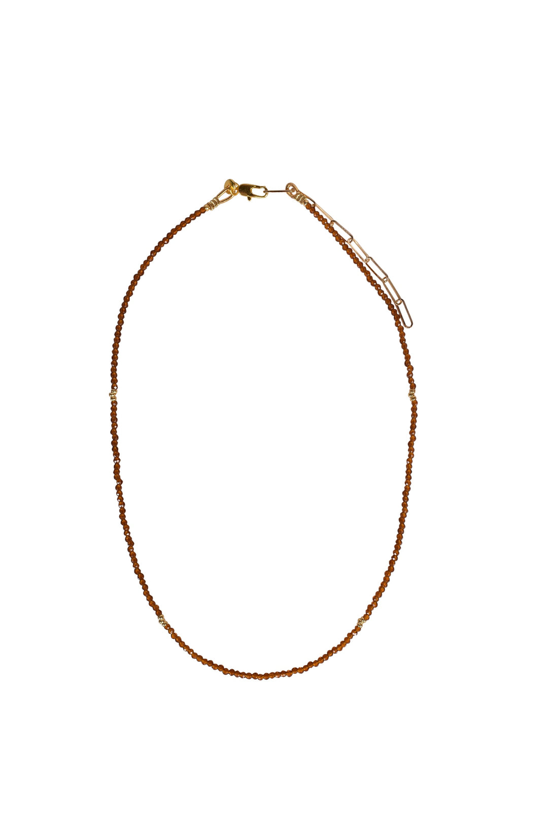 Alouette Design
 Tiny Necklace - Amber