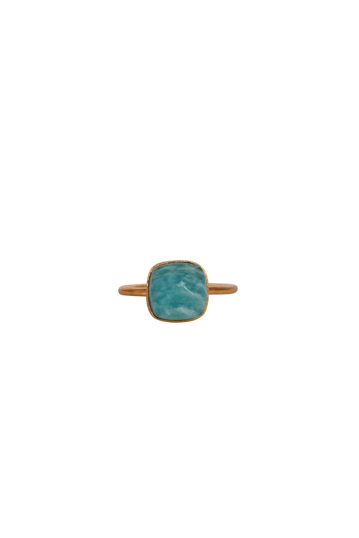 Alouette Design
 Quincy Ring - Amazonite