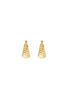 Fairley Croissant Hoops - Gold
