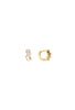Fairley Cluster Huggies - Gold